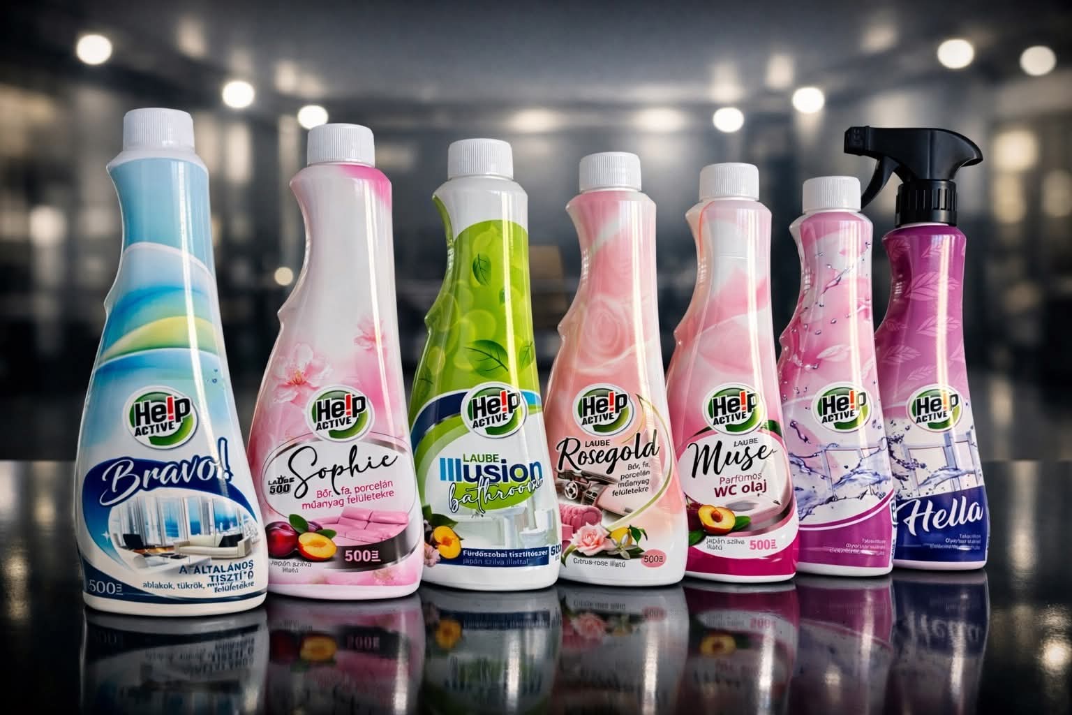 Help Active termékcsalád – Bravo, Sophie, Illusion, Rosegold, Muse és Hella